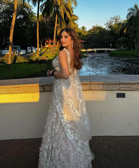 Rasha Thadani In White