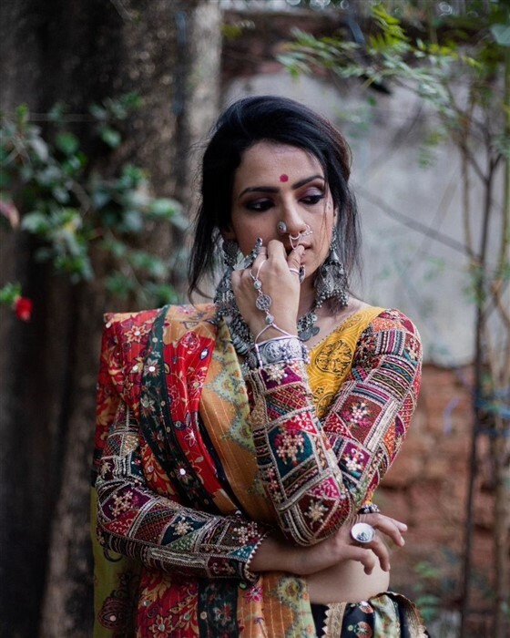 Sruthi Hariharan shines in Lambani outfit, see pics