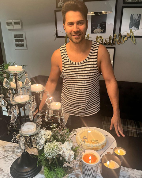 Varun Dhawan celebrated his 37th birthday on 24th april 2024 with his family.