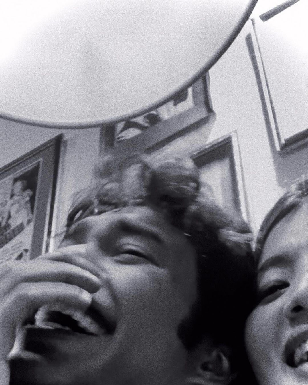Babil posted four captivating black-and-white photos, capturing intimate moments with the mystery girl.
