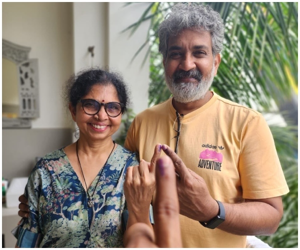 Loksabha election 2024: Chiranjeevi, Rajamouli and Other tollywood Celebs Cast Their Vote