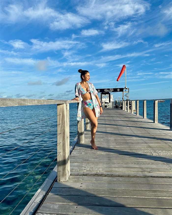 Whether it was a stolen kiss or a playful splash in the water, their chemistry was evident.