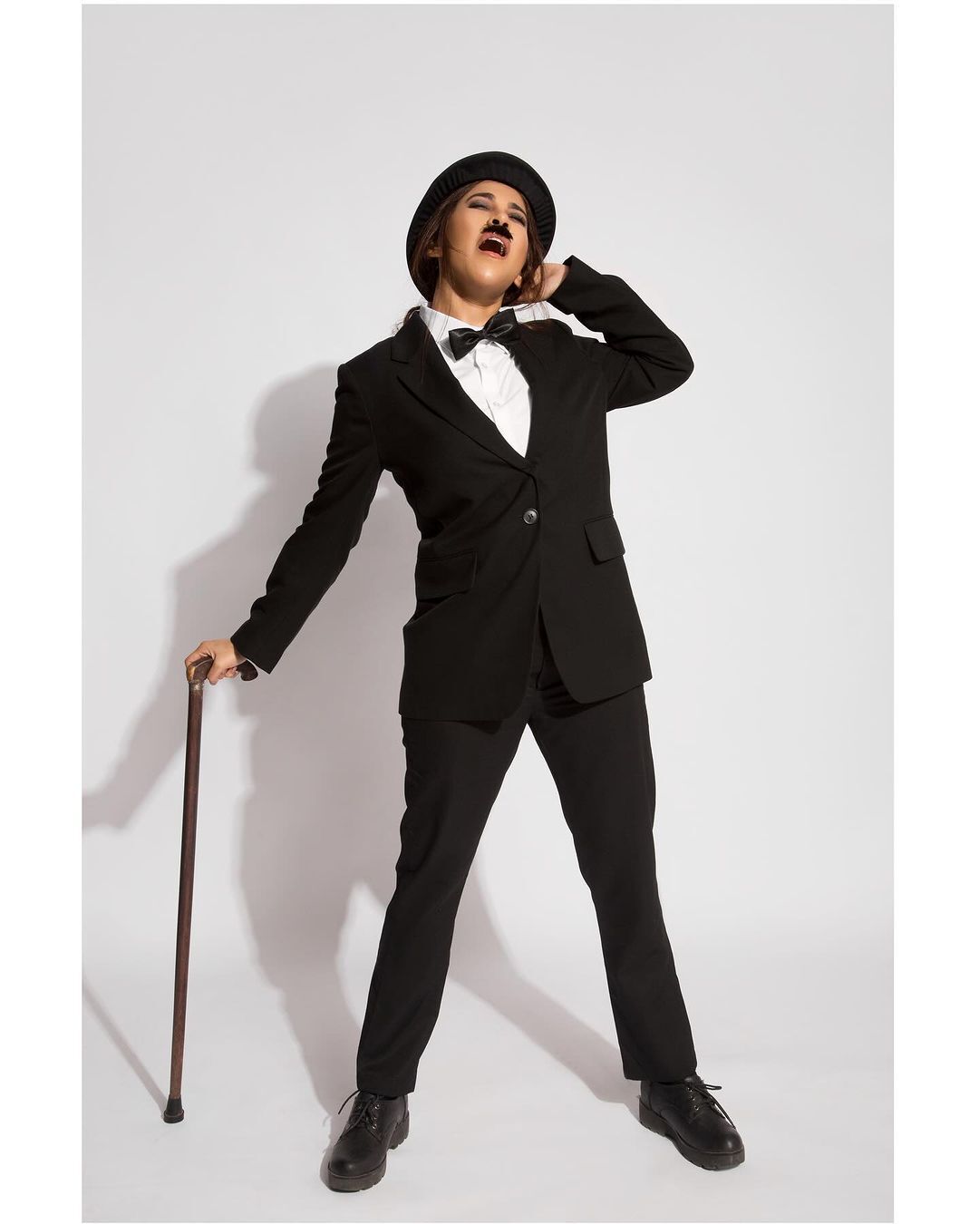 Nabha Natesh Charlie Chaplin photoshoot