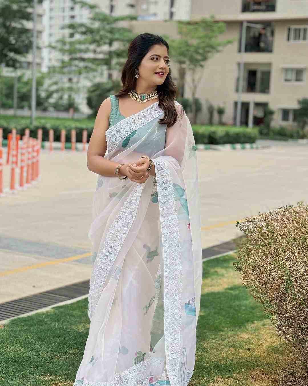 Shiva Jyothi Saree Images