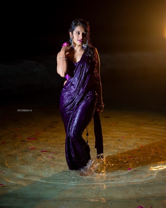 Priyanka Jain rainy photos