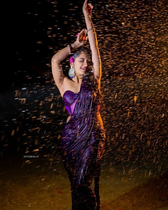 Priyanka Jain rainy photos