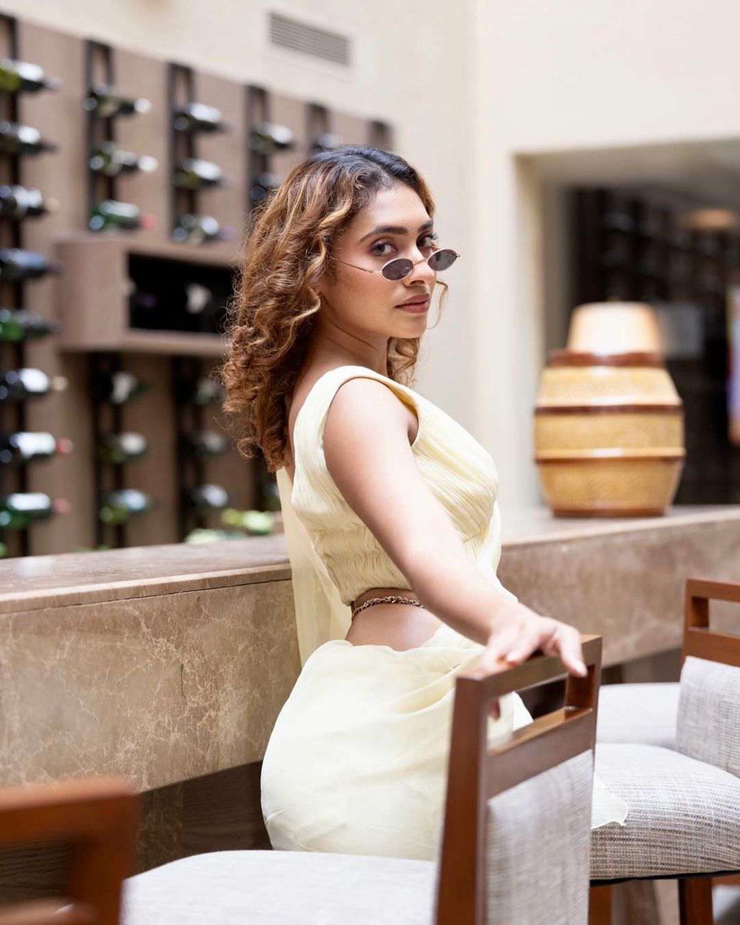 Gnaneshwari kandregula Saree Pics