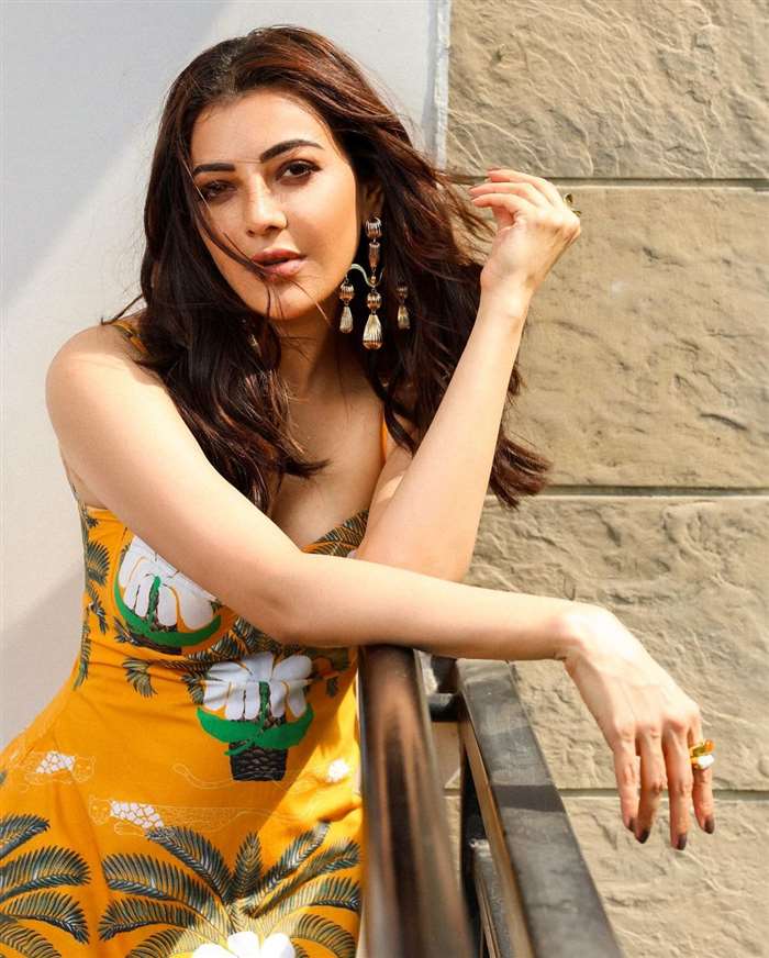 Kajal Aggarwal Shines Bright in Yellow,