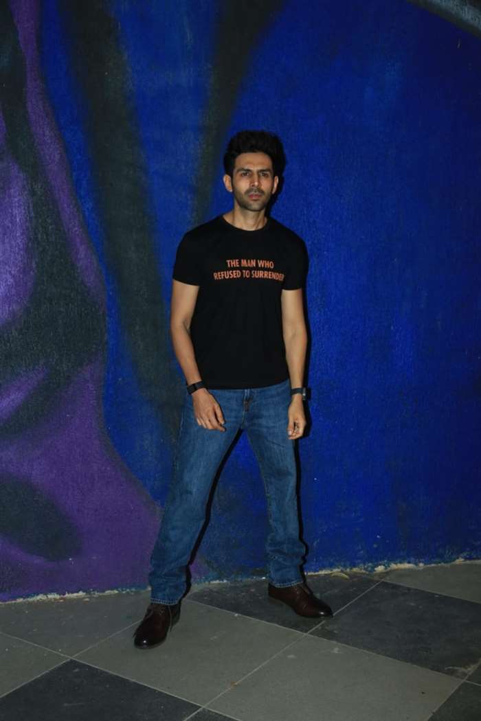 Kartik Aaryan Snapped at PVR Santacruz
