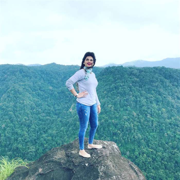 Her social media posts with Kannada actor Darshan sparked a major controversy involving Darshan's wife, Vijayalakshmi​