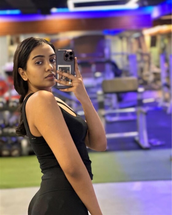 Shivathmika Rajashekar workout Photos