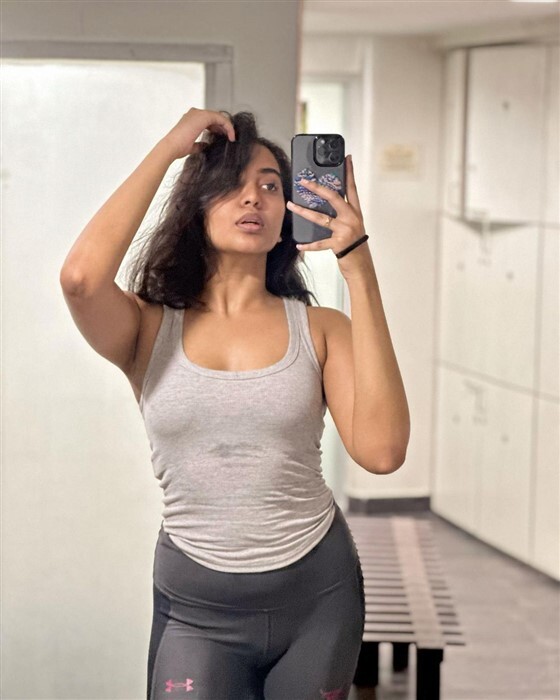 Shivathmika Rajashekar workout Photos