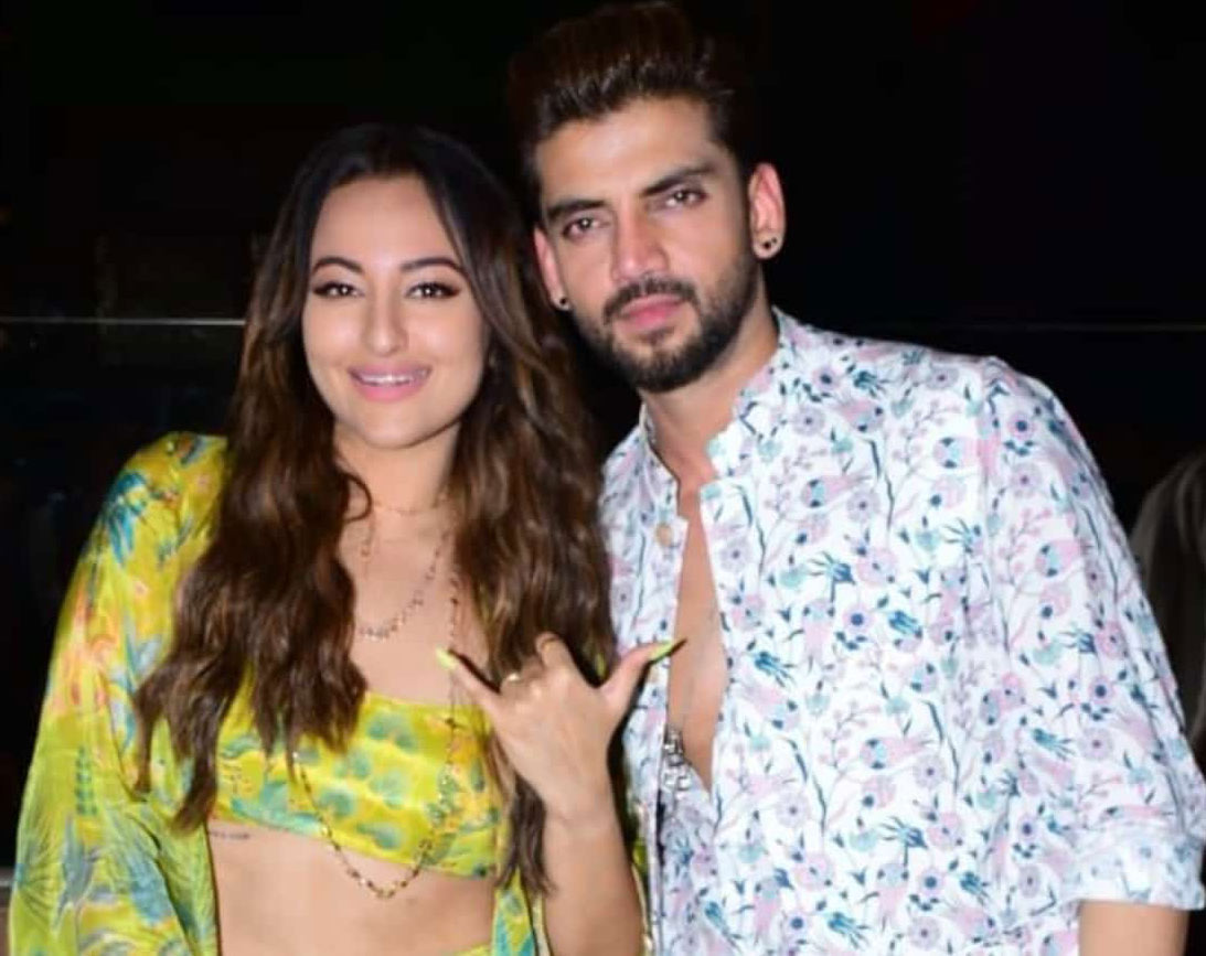 Zaheer Iqbal and Sonakshi Sinha is often seen together at various events.