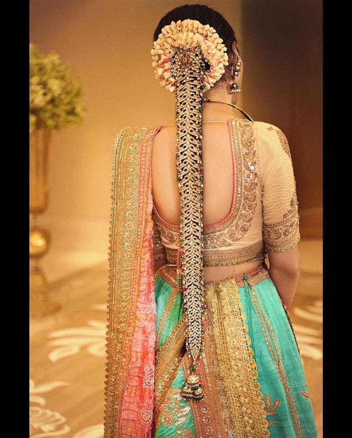 Isha Ambani's Breathtaking Tamilian-Inspired Look For Anant Ambani's Pre-Wedding Festivites