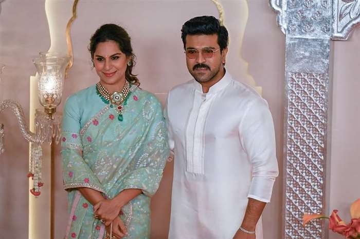 Tollywood superstar Ram Charan and his wife Upasana Kamineni Konidela
