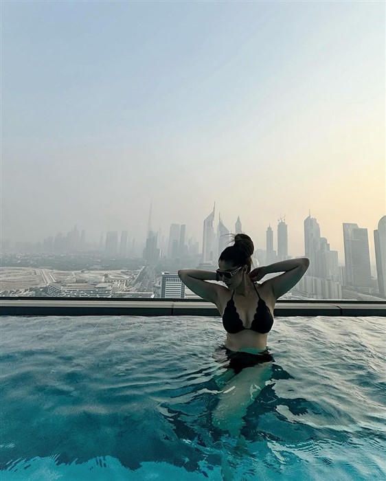 Multilingual actress Raai Laxmi's bikini pictures go viral on social media