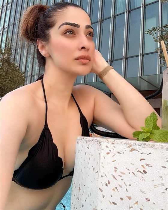 Multilingual actress Raai Laxmi's bikini pictures go viral on social media