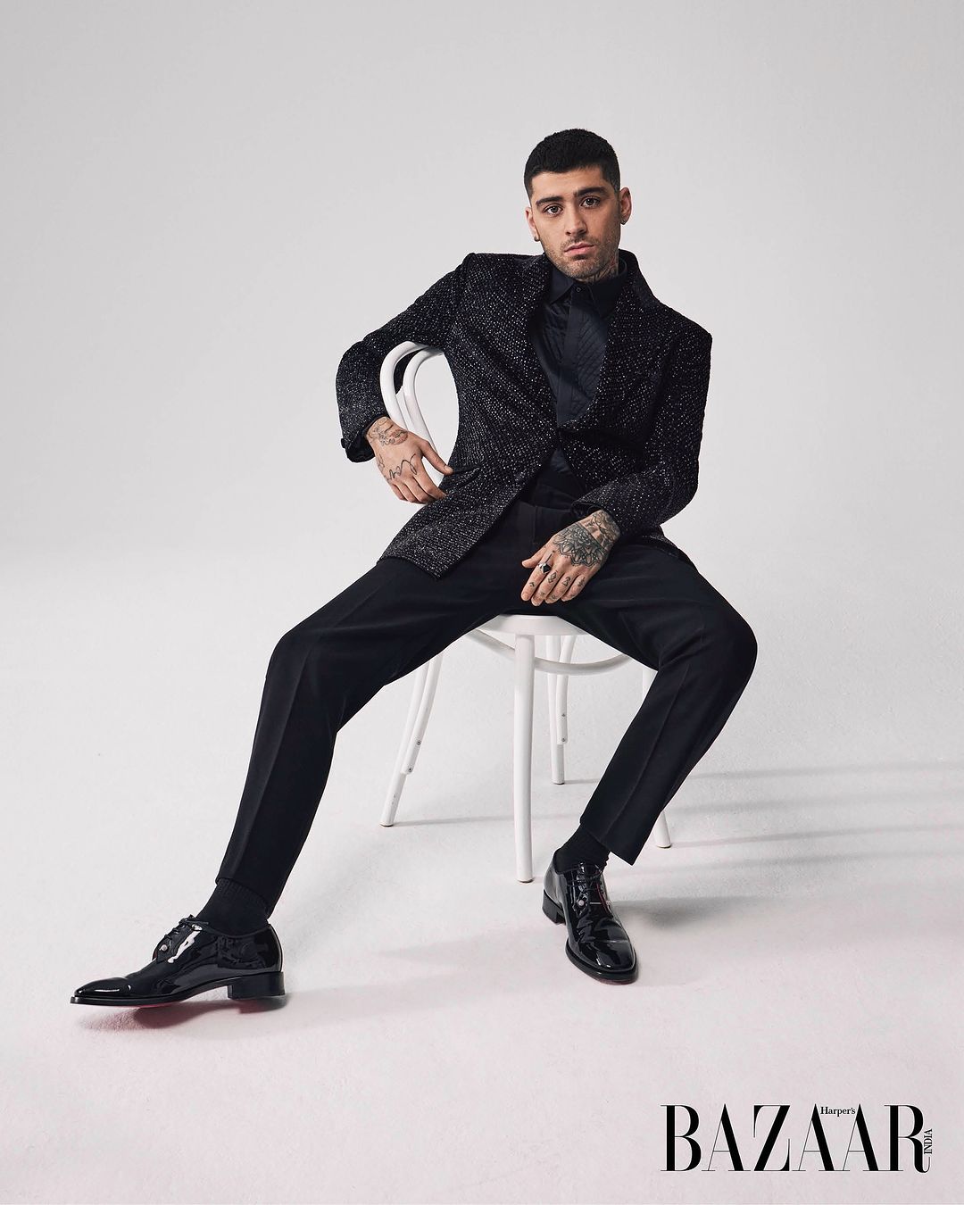 Zayn Malik Embraces Indian Heritage With Manish Malhotra’s Designs For Harper's Bazaar Cover Photo