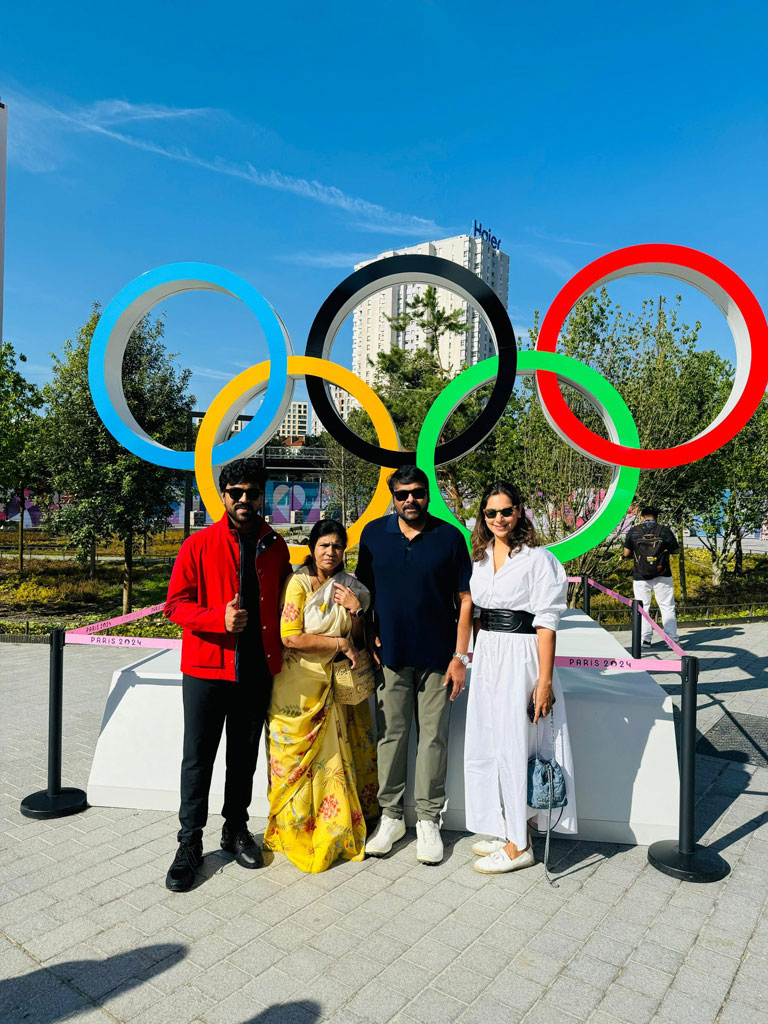 Joyful Pics of Mega Family From Paris Olympics 2024
