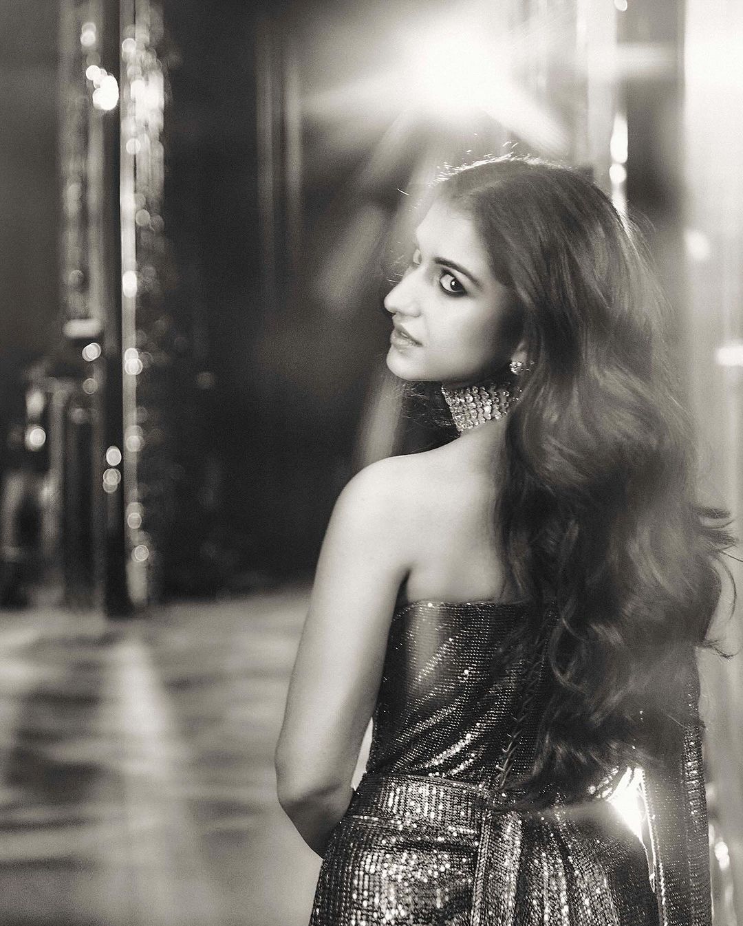 In a breathtaking chainmail saree, Radhika Merchant captivates everyone at her sangeet celebrations