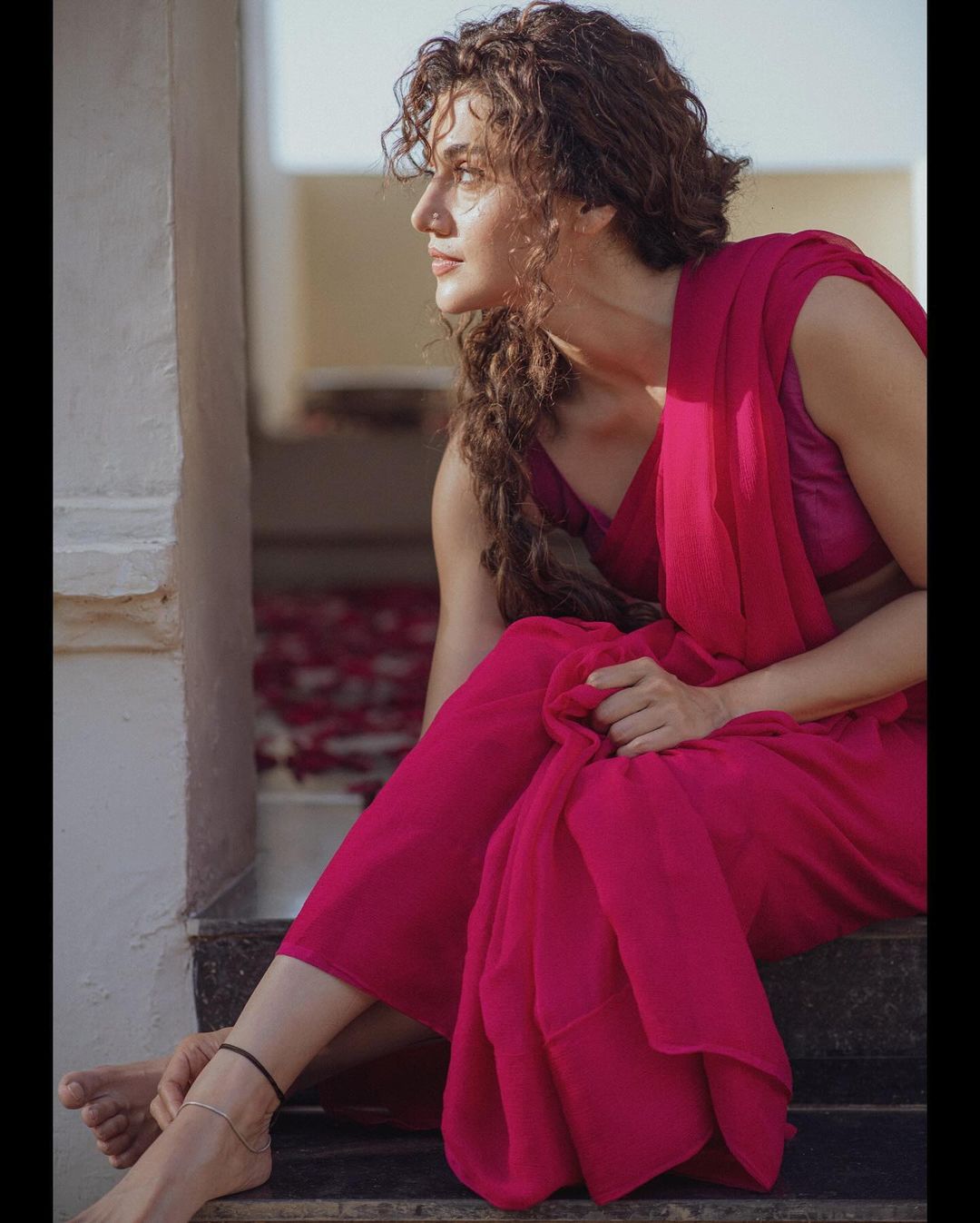 Taapsee Pannu in Saree