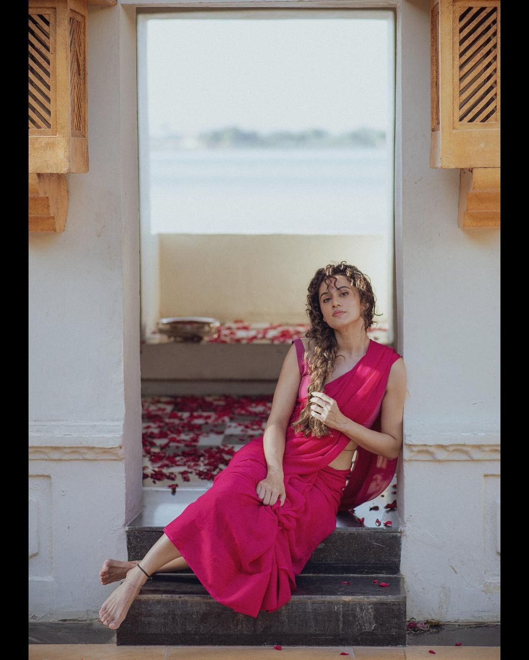 Taapsee Pannu in Saree