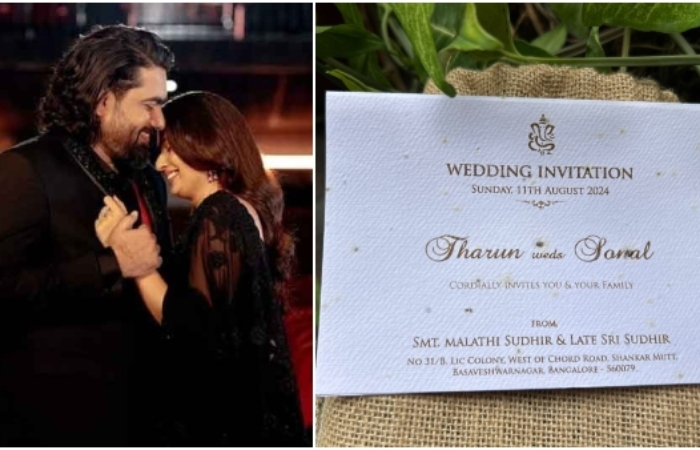 Tharun Sudhir and Sonal Monteiro