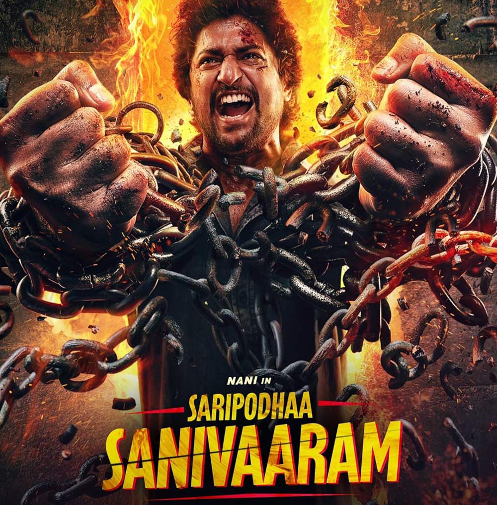 Saripodhaa Sanivaaram is set to hit theatres on 29 August 2024.