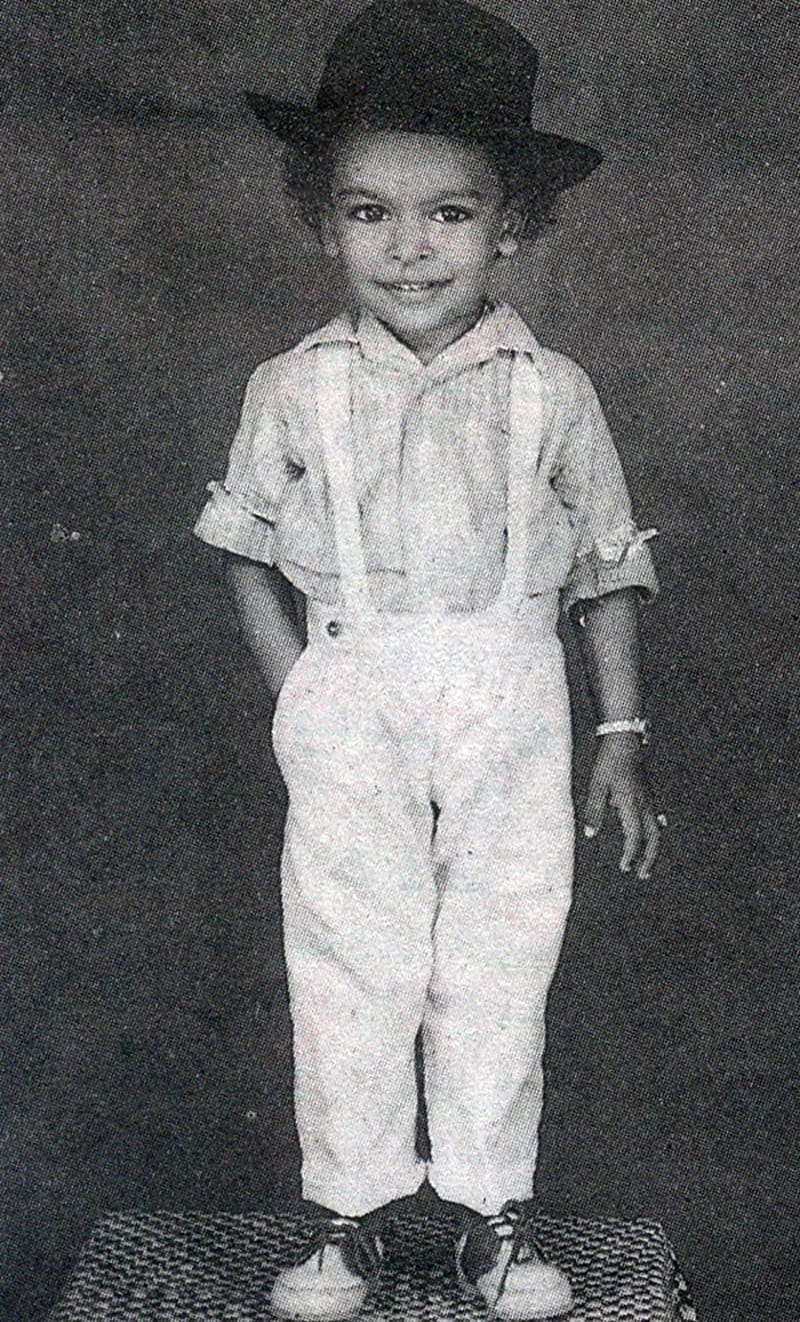 A Rare childhood picture of the Megastar Chiranjeevi.