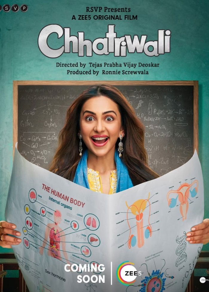 ‘Chhatriwali’, featuring Rakul Preet Singh, addresses the important issue of sexual education in a unique and engaging way