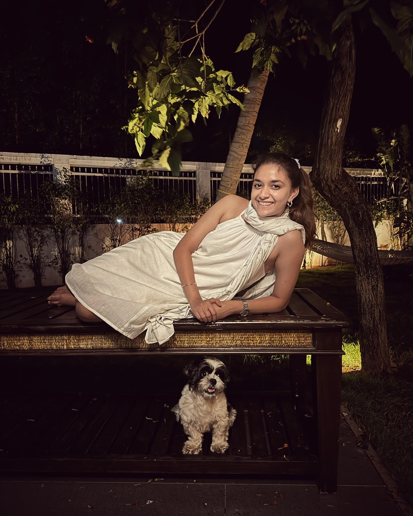Keerthy’s Shih Tzu, Nyke,