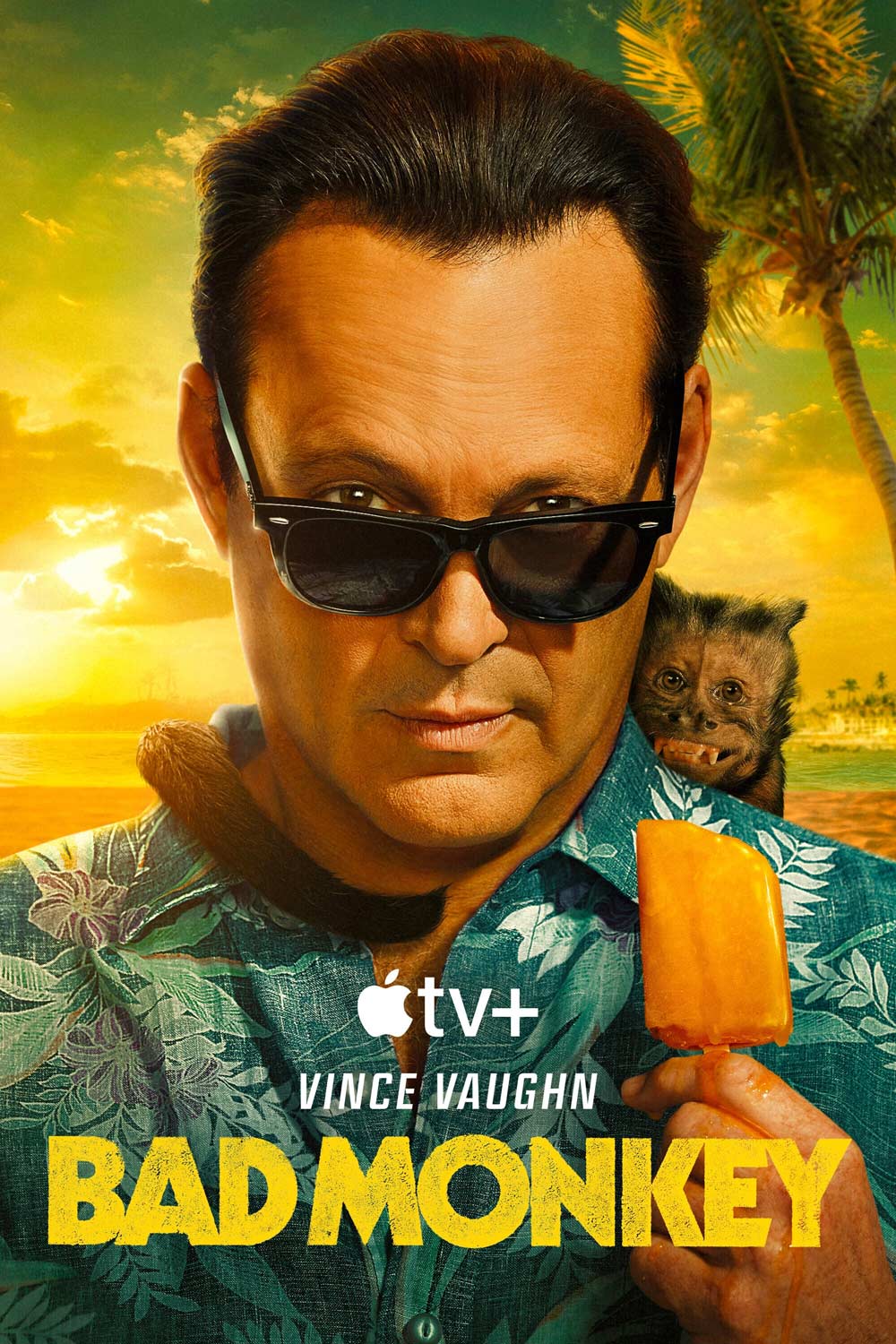 Bad Monkey is a 2024 TV series starring Vince Vaughn as Andrew Yancy, a former Miami detective demoted to restaurant inspector in Southern Florida