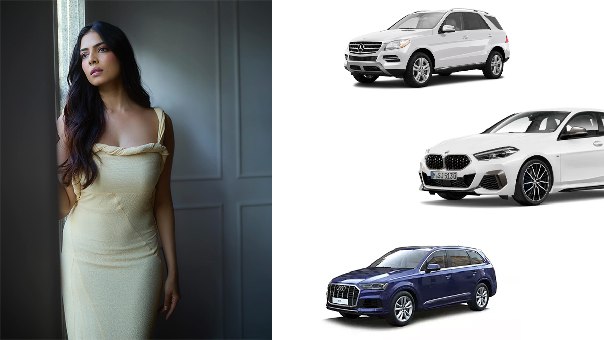 Malavika has a passion for luxury automobiles.