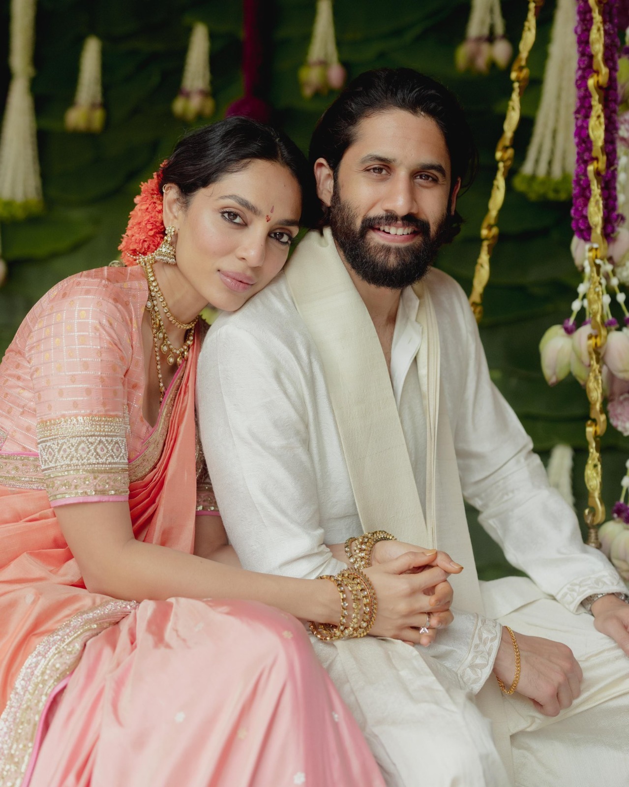 Naga Chaitanya and Sobhita Dhulipala Engagement Photos