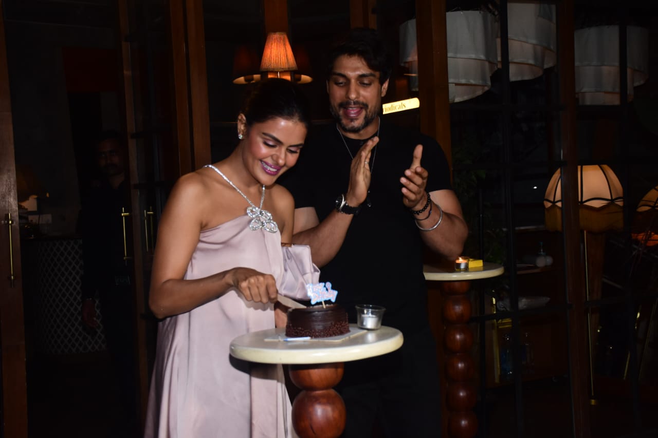 The duo cut a beautiful birthday cake together, making the moment special for their fans.