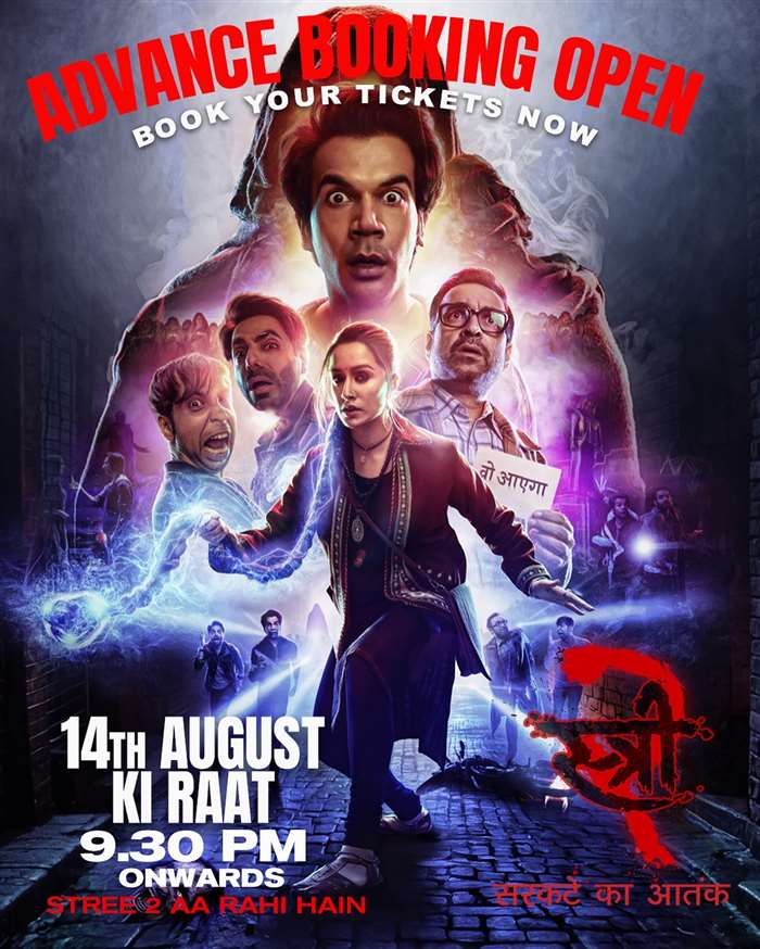 Stree 2 Advance Booking: Shraddha Kapoor-Rajkummar Rao Starrer Poised For Massive Opening, Over 2 Lakh Tickets Sold Till Now