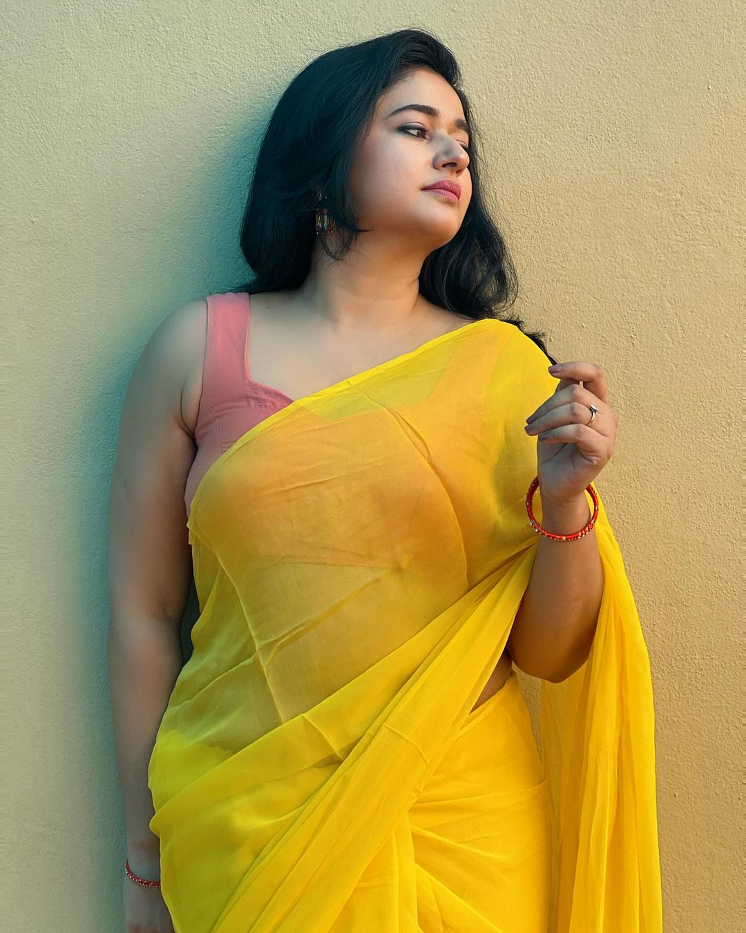 Tollywood Actress Poonam Bajwa Latest PhotoShoot In Saree
