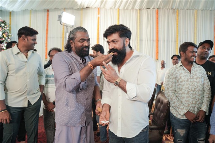 Yash Starrer Toxic movie Launch Photos