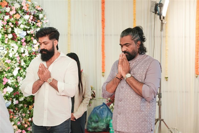 Yash Starrer Toxic movie Launch Photos