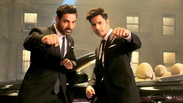 Junaid and Kabir from Dishoom (Varun Dhawan and John Abraham)