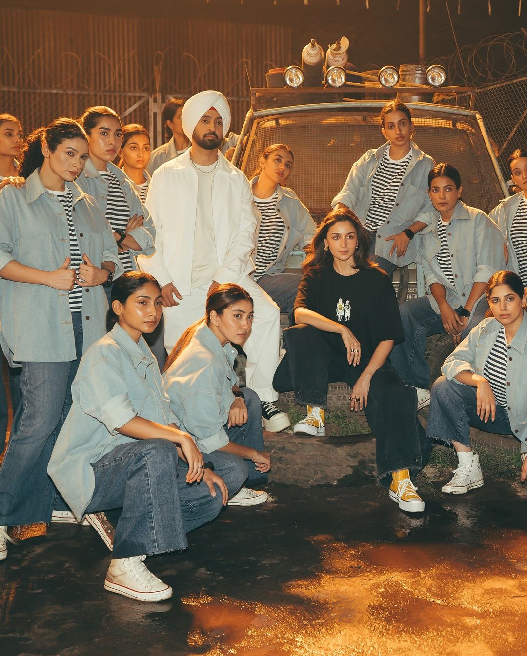 Diljit Dosanjh- Alia Bhatt BTS Photos, Alia Bhatt-Diljit Dosanjh ...