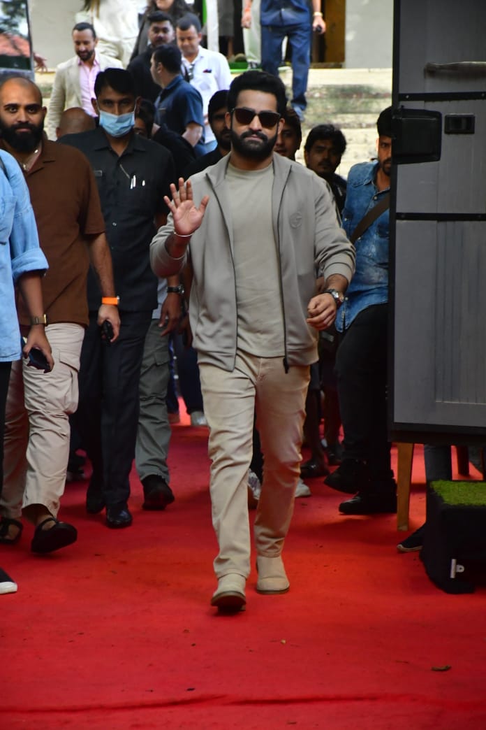 Jr. NTR Look For Their Latest Blockbuster's Promotion