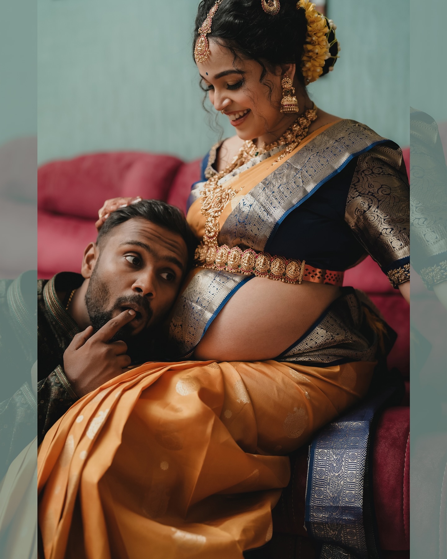 Eruma Saani Vijay and Nakshatra Murthy’s Joyful Baby Shower