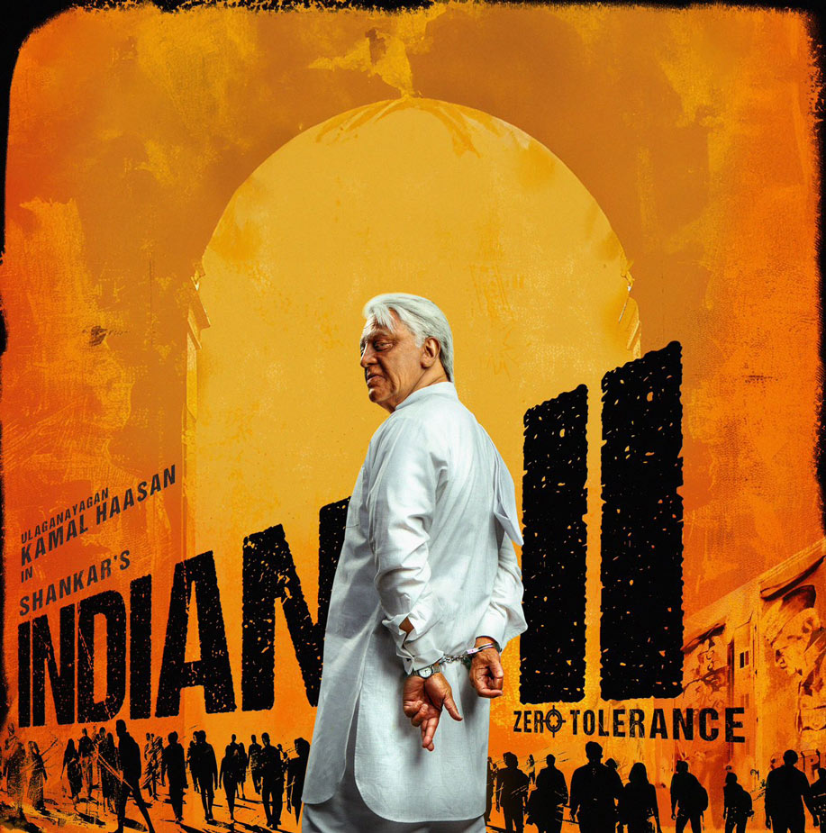 Indian 2: Kamal Haasan reprising his iconic role.  Earned around ₹151 crore worldwide.