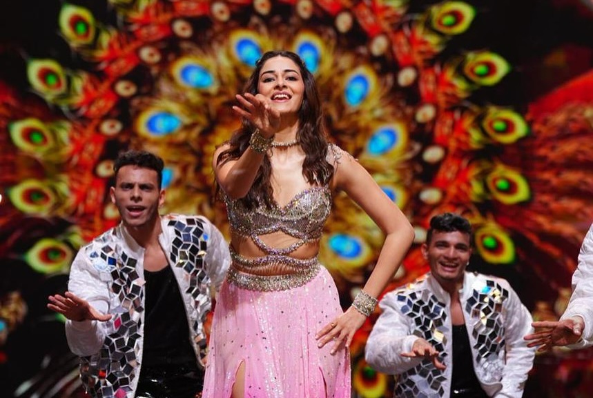 Ananya Panday wowed everyone with her enthusiastic performance.