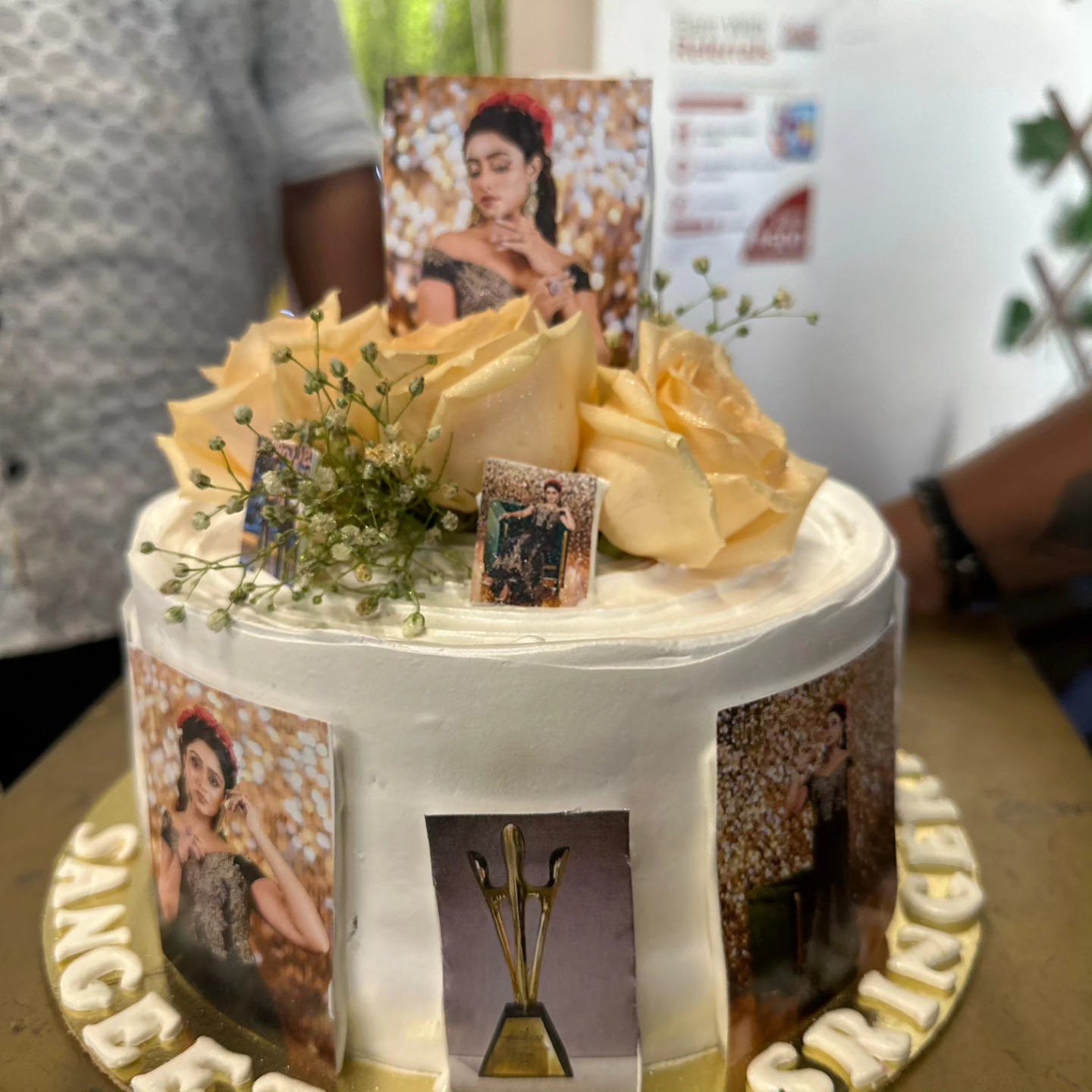 Sangeetha Sringeri celebrated her birthday in a close-knit gathering with family and friends.
