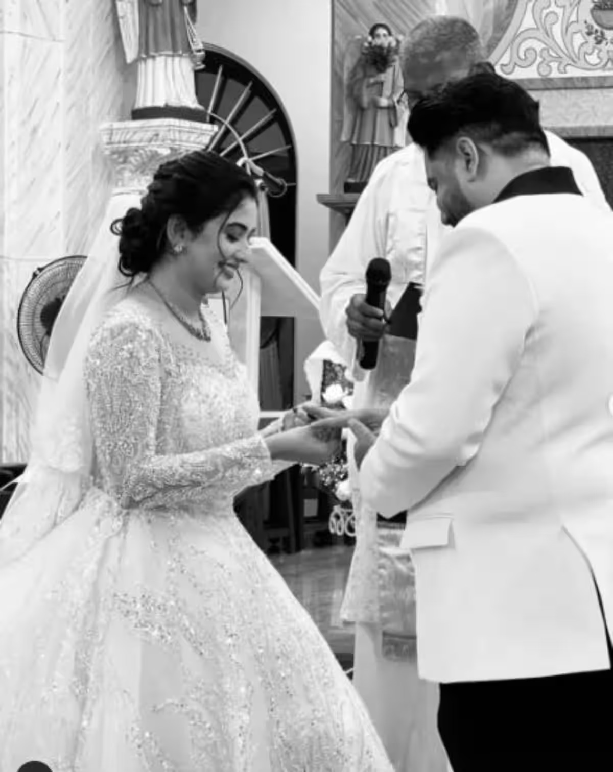 Tharun Sudhir And Sonal Monteiro's Viral Church Wedding Photos
