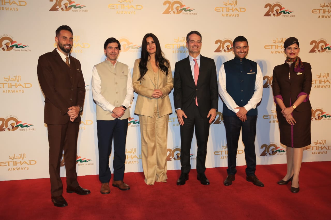 Katrina Kaif Channels Boss Babe Vibes At Etihad Airways Event In Mumbai – Check Out Her Stunning Photos