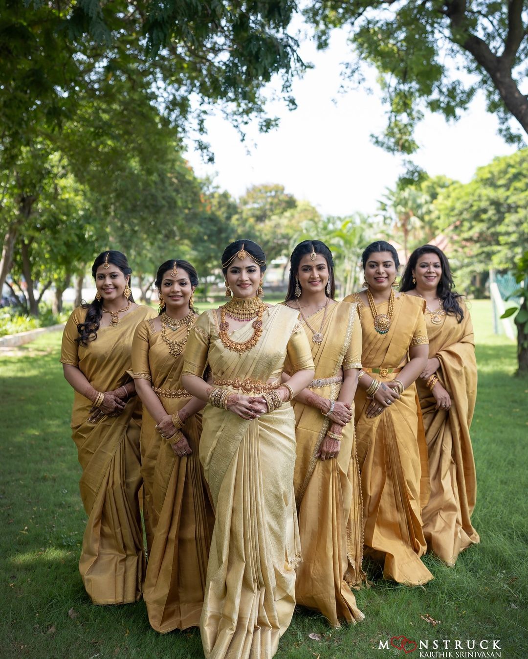 Megha Akash married her long-time boyfriend, Saai Vishnu, in a traditional South Indian ceremony