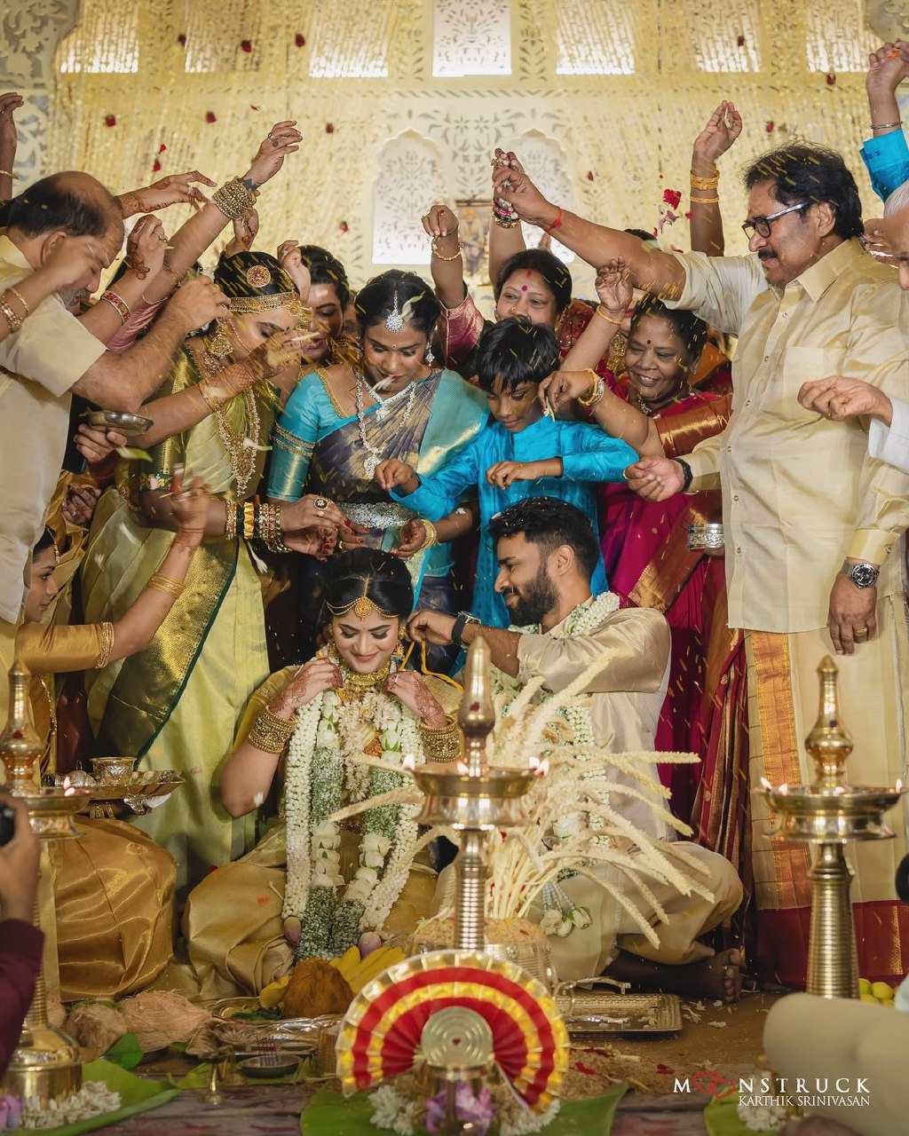 Megha Akash Ties the Knot with Saai Vishnu in a Grand Ceremony